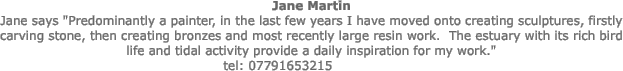 Jane Martin  Jane says "Predominantly